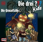Boris Pfeiffer - Die drei ???-Kids, Die Gruselfalle, 1 Audio-CD (Hörbuch)
