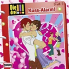 Maja von Vogel - Die drei !!! - Kuss-Alarm!, 1 Audio-CD (Hörbuch)