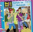 Maja von Vogel - Die drei !!! - Gefahr im Reitstall, 1 Audio-CD (Hörbuch)