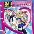 Maja von Vogel - Die drei !!! - Herzklopfen!, 1 Audio-CD (Audio book)