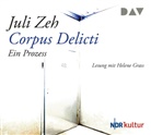Juli Zeh, Helene Grass - Corpus Delicti. Ein Prozess, 4 Audio-CDs (Hörbuch)