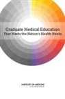 Board On Health Care Services, Committee on the Governance and Financin, Committee on the Governance and Financing of Graduate Medical Education, Institute Of Medicine, Donald Berwick, Jill Eden... - Graduate Medical Education That Meets the Nation's Health Needs