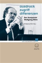 Wolfgang Rihm, Wolfgang Hofer - Ausdruck - Zugriff - Differenzen