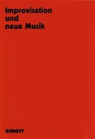 Reinhold Brinkmann - Improvisation und neue Musik