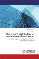 Nephtale Mumba, Nephtale B Mumba, Nephtale B. Mumba, John A Ryan, John A. Ryan - The weight distribution of inequivalent Goppa codes