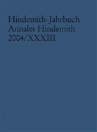 Frankfurt/Main Hindemith-Institut - Hindemith-Jahrbuch. Bd.33/2004