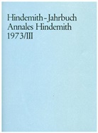 Frankfurt/Main Hindemith-Institut - Hindemith-Jahrbuch. Bd.3/1973