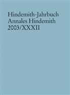 Frankfurt/Main Hindemith-Institut - Hindemith-Jahrbuch. Bd.32/2003
