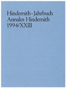 Frankfurt/Main Hindemith-Institut - Hindemith-Jahrbuch. Bd.28/1994