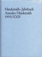 Frankfurt/Main Hindemith-Institut - Hindemith-Jahrbuch. Bd.24/1995