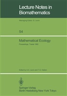 A Levin, S A Levin, G Hallam, G Hallam, T. G. Hallam, T.G. Hallam... - Mathematical Ecology
