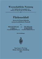Heesch, H Heesch, H. Heesch, O Kienzle, O. Kienzle - Flächenschluß