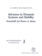 D. E. Beskos, Dimitri Beskos, E Beskos, D E Beskos, Ziegler, Ziegler... - Advances in Dynamic Systems and Stability