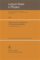 R. Burridge, Childress, S Childress, S. Childress, G Papanicolaou, G. Papanicolaou... - Macroscopic Properties of Disordered Media