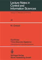 M Gössel, M. Gössel - Nonlinear Time-discrete Systems