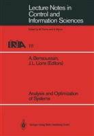 Bensoussan, A Bensoussan, A. Bensoussan, L Lions, L Lions, J. L. Lions... - Analysis and Optimization of Systems