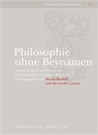 Martin Bondeli, Alessandro Lazzari - Philosophie ohne Beynamen