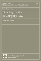 Boris Kasolowsky - Fiduciary Duties in Company Law