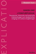 Elisabeth Stuck - Kanon und Literaturstudium