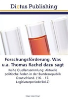 Holge Kaiser, Holger Kaiser - Forschungsförderung. Was u.a. Thomas Rachel dazu sagt