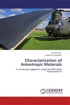 Tomonari Furukawa, Jan We Pan, Jan Wei Pan - Characterization of Anisotropic Materials