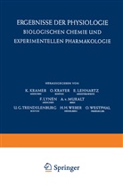 Kramer, K Kramer, K. Kramer, Krayer, O Krayer, O. Krayer... - Ergebnisse der Physiologie Biologischen Chemie und Experimentellen Pharmakologie / Reviews of Physiology Biochemistry and Experimental Pharmacology