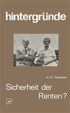 H -G Petersen, H. -G. Petersen, H.-G. Petersen - Sicherheit der Renten?