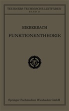 Dr Ludwig Bieberbach, Dr. Ludwig Bieberbach, Ludwig Bieberbach - Funktionentheorie