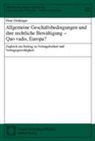 Fleu Denkinger - Allgemeine Geschäftsbedingungen und ihre rechtliche Bewältigung - Quo vadis, Europa?