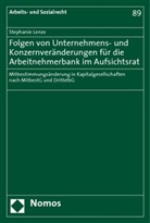 Stephanie Lenze - Folgen von Unternehmens- und Konzernveränderungen für die Arbeitnehmerbank im Aufsichtsrat