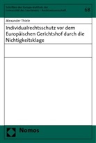 Alexander Thiele - Individualrechtsschutz vor dem Europäischen Gerichtshof durch die Nichtigkeitsklage
