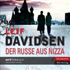 Leif Davidsen, SAmy Andersen - Der Russe aus Nizza, 3 MP3-CDs (Audiolibro)