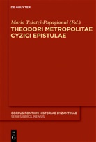 Mari Tziatzi-Papagianni, Maria Tziatzi-Papagianni - Theodori Metropolitae Cyzici Epistulae