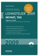 Stollfuß Tabellen: Lohnsteuer Monat, Tag 2009, m. CD-ROM