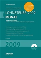 Stollfuß Tabellen: Lohnsteuer Monat 2009, m. CD-ROM