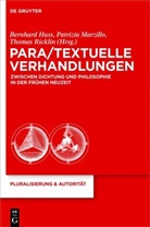 Bernhard Huss, Patrizi Marzillo, Patrizia Marzillo, Thomas Ricklin - Para/Textuelle Verhandlungen zwischen Dichtung und Philosophie in der Frühen Neuzeit