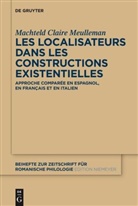 Machteld C. Meulleman, Machteld Claire Meulleman - Les localisateurs dans les constructions existentielles
