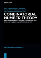 Melvy B Nathanson, Melvyn B Nathanson, Bruce Landman, Melvyn B. Nathanson, Jaroslav Ne¿etril, Jaroslav Nesetril... - Combinatorial Number Theory