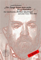 Arnold Klaffenböck - "Die Zunge kann man nicht überschminken ..."