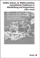 Steffen Schoon - Wählerverhalten und politische Traditionen in Mecklenburg und Vorpommern (1871-2002), m. CD-ROM