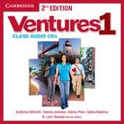 Gretchen Bitterlin, Gretchen Johnson Bitterlin, Dennis Johnson, Donna Price, Sylvia Ramirez, K. Lynn Savage - Ventures Level 1 Class Audio Cds (2) (Audiolibro)