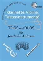 Martin Keller - TRIOS und DUOS für festliche Anlässe, für Klarinette, Violine, Tasteninstrumente - Einzelstimmen