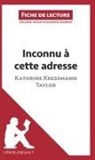Sandrin Guihéneuf, Sandrine Guihéneuf, Lepetitlitteraire, lePetitLittéraire fr, lePetitLittéraire. fr, Sandrine Guihéneuf - Inconnu à cette adresse de Kathrine Kressmann Taylor (Fiche de lecture)