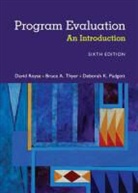 Deborah Padgett, Deborah (New York University) Padgett, Deborah K. Padgett, Padgett Deborah, David Royse, David (University of Kentucky) Royse... - Program Evaluation