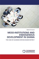 Baisie Emmanuel - MESO-INSTITUTIONS AND ENDOGENOUS DEVELOPMENT IN GHANA