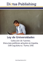 Davi Rojas Romero, David Rojas Romero - Ley de Universidades