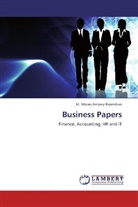 M Moses Antony Rajendran, M. Moses Antony Rajendran - Business Papers