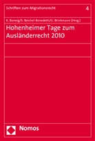 Klaus Barwig, Stephan Beichel-Benedetti, Gisbert Brinkmann - Hohenheimer Tage zum Ausländerrecht 2010