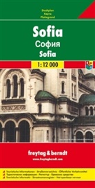 Freytag & Berndt Stadtplan Sofia. Sofiya