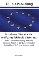 Marti Keller, Martin Keller - Euro-Zone. Was u.a. Dr. Wolfgang Schäuble dazu sagt